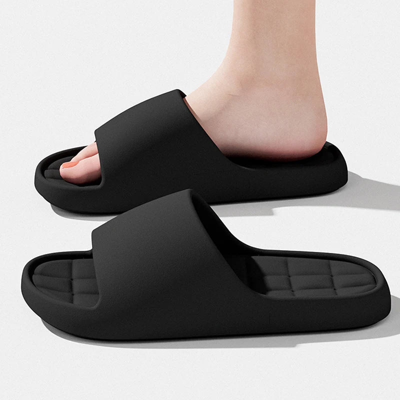 Man Fashion Slippers Solid Beach Sandals Summer Non Slip Lightweight