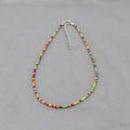 Simple Seed Beads Strand Choker Necklace Women String Collar Charm