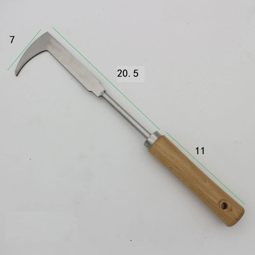 Manual Weeding Machine Set: Mower Sickle + Road Crack Weeding Tool +