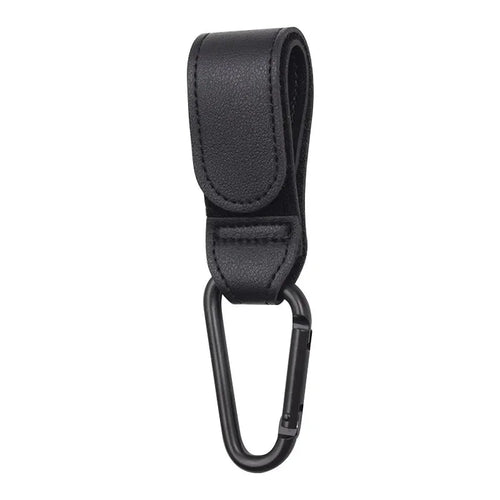 1/2pcs PU Leather Baby Stroller Hook for Pram Rotate 360 Degree