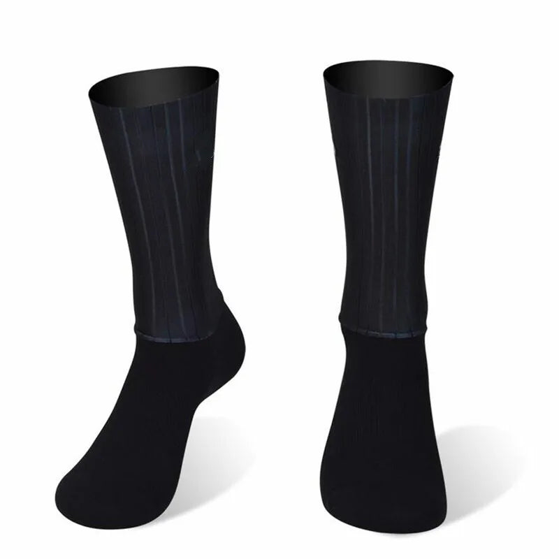 2026 New Cycling Slip Anti Silicone Summer Whiteline Aero Socks Men