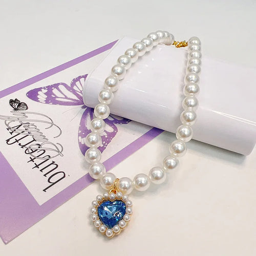 Adjustable Pet Pearl Necklace Accessories for Cats Gotas Animals
