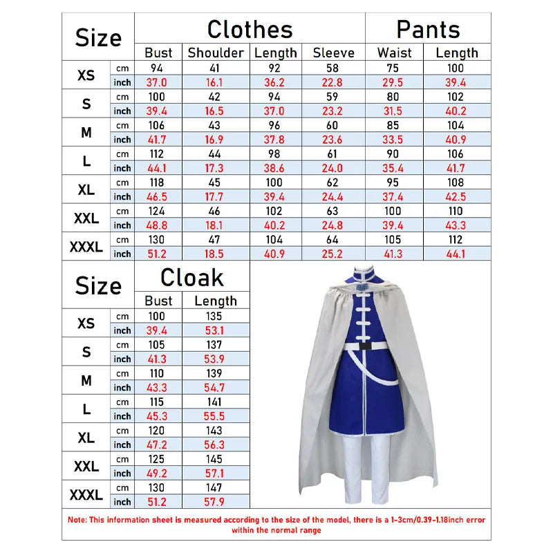 Anime Himmel Cosplay Costumes Frieren Beyond Journey's End Cosplay