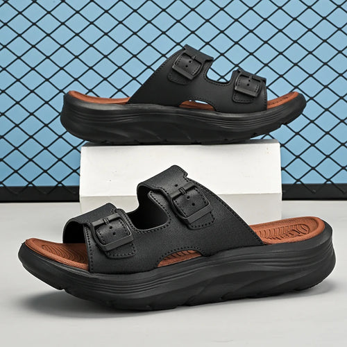 Summer New Men's Sandals Outdoor Fashion Comfortable Thick Bottom