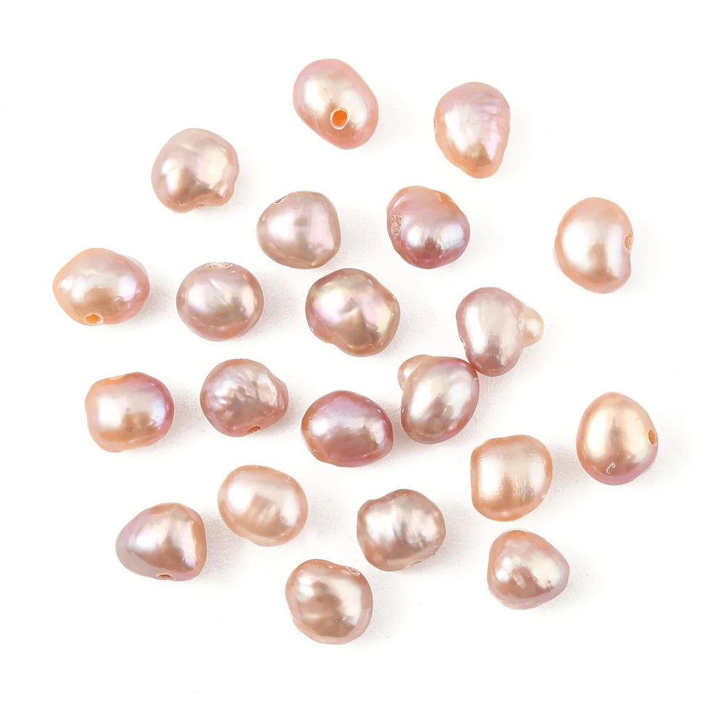 10Pcs Natural Freshwater Pearl Beads Exquisite Irregular Pearl Bead