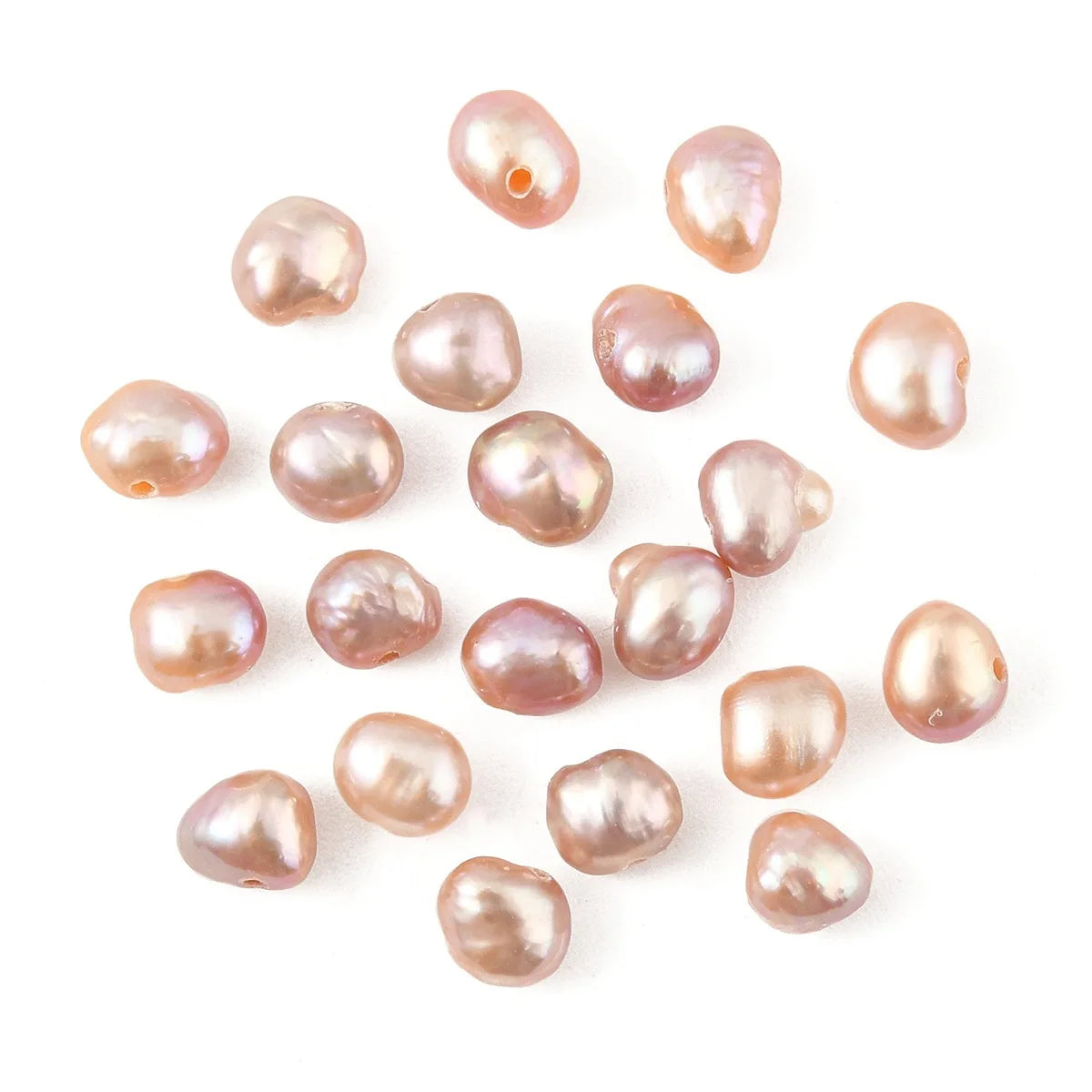 10Pcs Natural Freshwater Pearl Beads Exquisite Irregular Pearl Bead