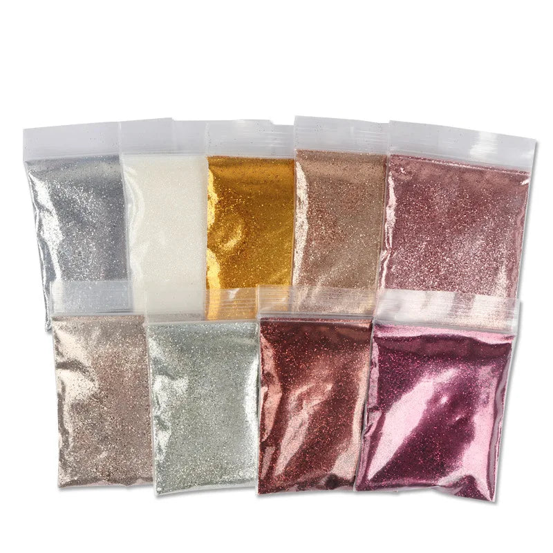 10g/Bag Holographic Fine Glitter Powder For Epoxy Filling Laser