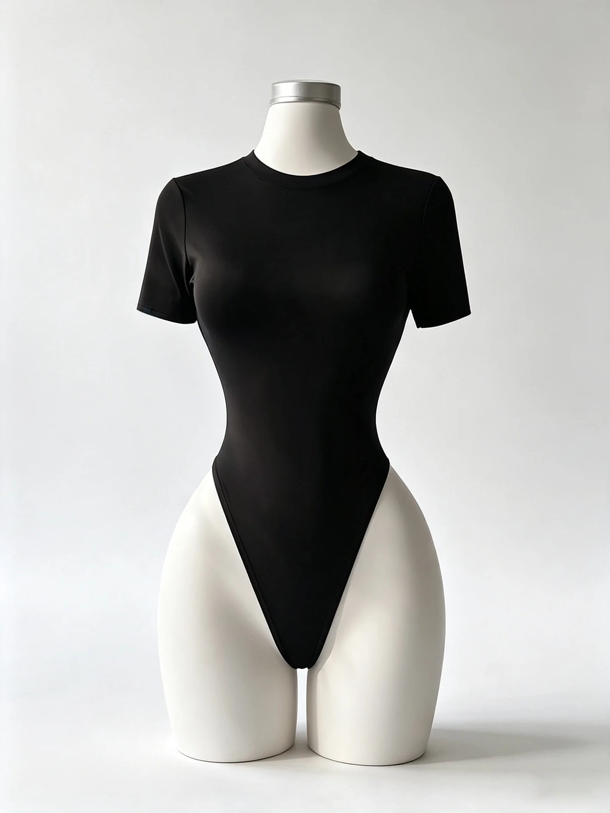 Women's High-Quality Backless Bodysuit Basic Solid Color Comfortable