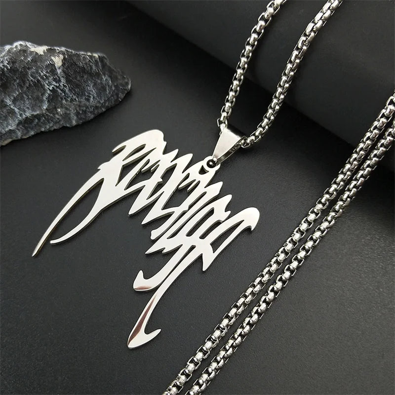 Punk Broken Stainless Steel Spiked Choker Necklace Women/Men Silver