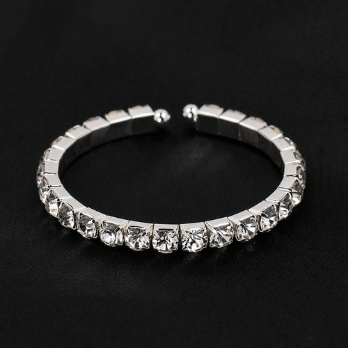 Treazy Bridal Fashion Crystal Rhinestone Choker Necklace Women Wedding
