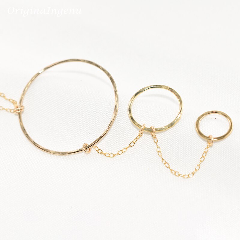 Gold Filled Necklace Woman | Gold Filled Hammered Necklace | Gold