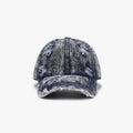 Distressed Cotton Baseball Cap for Casual Style and Comfort