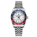 ADDIESDIVE TOP Men's Watches 20Bar Diving BGW9 Super Luminous AD2044 Swiss Ronda 515-24H GMT Watch Quartz Watch