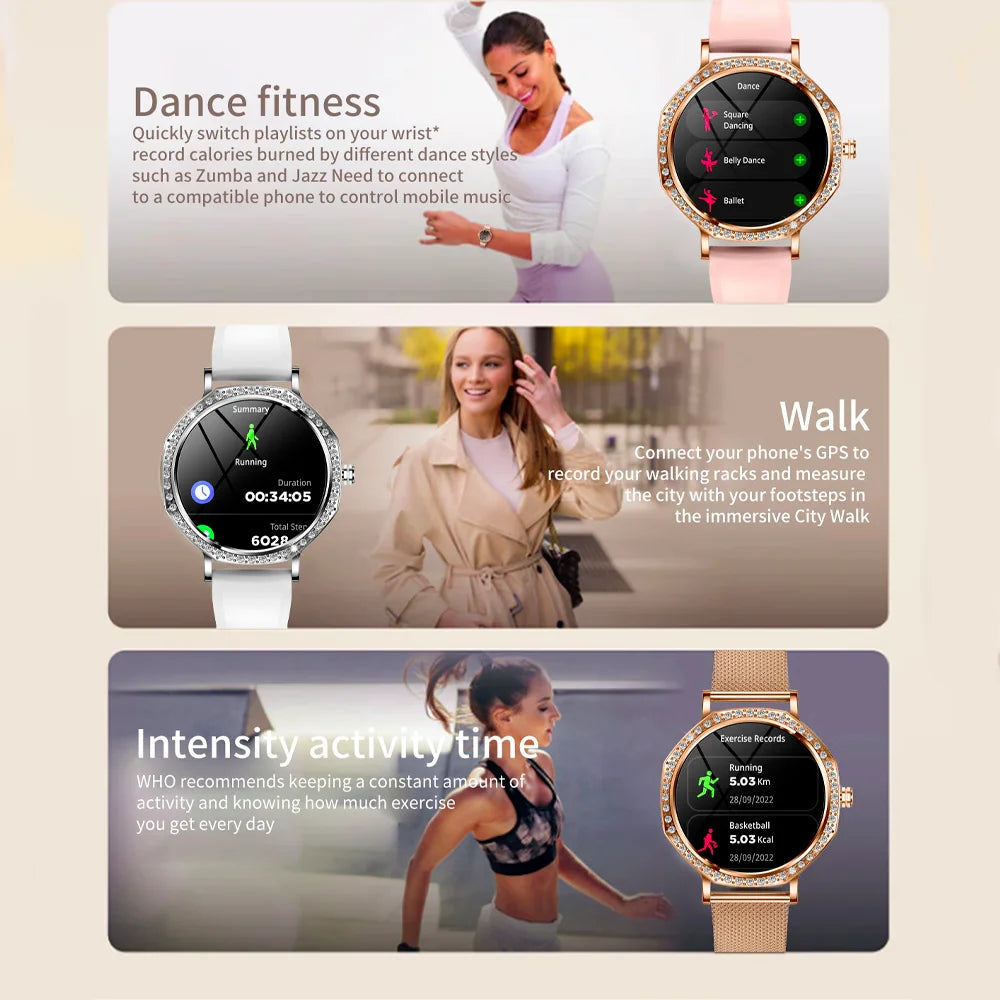 2026 healthy sports smart watch, 24-hour heart rate, blood oxygen, blood pressure detection, looking for mobile phone, AI voice,
