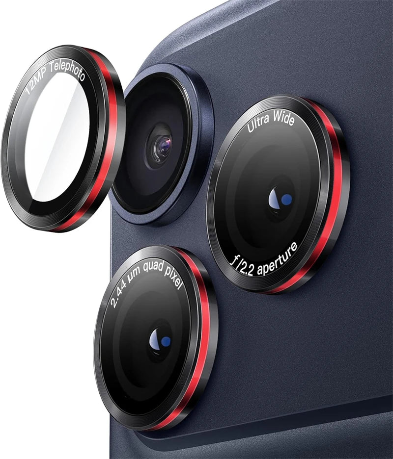 Lens Protector Phone Case for IPhone 17 Air 16 E 15 14 Pro Max Plus 13 Mini 17Pro 17Air 16E IPhone17 Bumper Cover Accessories