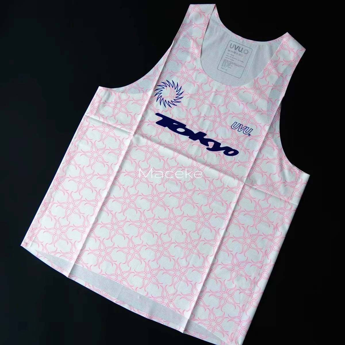 UVU 26SS Toky Limited Bramble Totem Printed Sports Quick Drying Running Vest