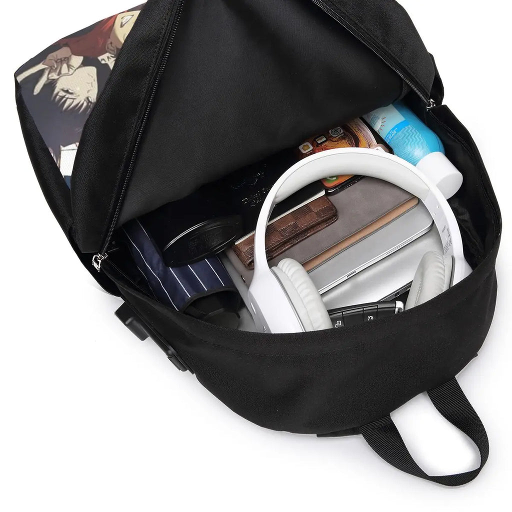 Megumi Besto Friendo Jujutsu Kaisen Sukuna Anime Backpack Travel Notebook Bag Computer College Student School Bag Laptop