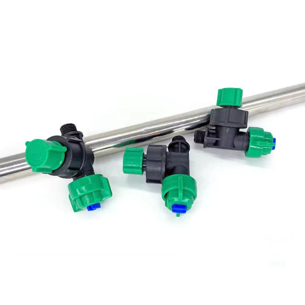 5pcs Spray Tube Fittings Pipe Clamp, Prevent Dripping Garden Watering, Agricultural Sprayer Nozzle Tool Plant Protection Machine
