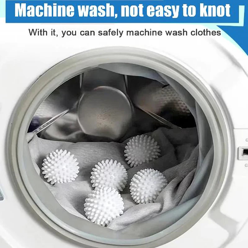 4Pcs PVC Dryer Ball Reusable Laundry Ball Washing Machine Drying Fabric Softener Ball For Home Clothe Cleaning Tool Accessrices