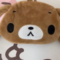 Japanese Style Sugarbunnies Plush Mini Coin Purse Cartoon Plush Keychain Large Capacity Earbuds Lipstick Storage Bag Couple Gift