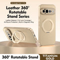 Ring Stand for Magsafe Magnetic Leather Phone Case for Google Pixel 11 10 9 Pro XL 10A 9A 8A Lens Protection Shockproof Cover
