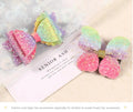 2pcs Girls Handmade Sequins butterfly Hair Clips Shiny Glitter Cute Hairpins Daily School Barrettes Headwear Accessoires J116