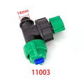 5pcs Spray Tube Fittings Pipe Clamp, Prevent Dripping Garden Watering, Agricultural Sprayer Nozzle Tool Plant Protection Machine