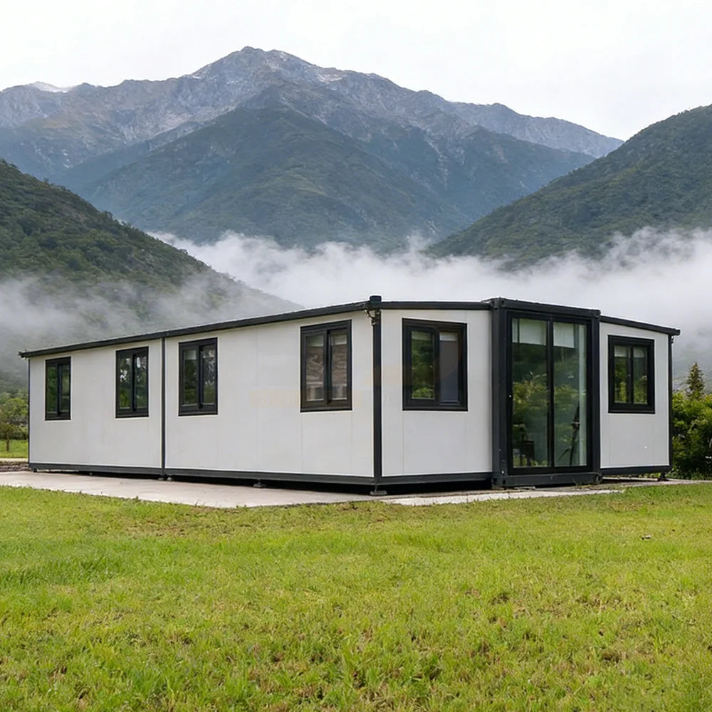 Ready Houses 2 Bedroom Modular Mobile Home Expansion Prefabricated House Maison 2 Chambers