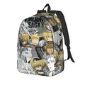 Vinlands Sagas Thorfinn Vinland Askeladd Anime Backpack  Streetwear Backpacks Female Travel Breathable High School Bags Rucksack