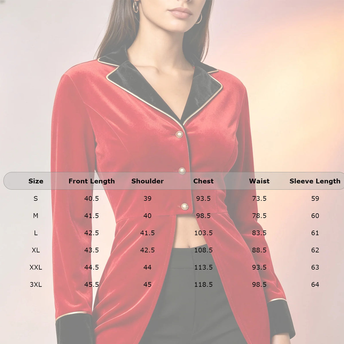 Womens Circus Ringmaster Jacket Tailcoat Showman Costume Halloween Carnival Cosplay Medieval Royal Princess Velvet Blazers Coat