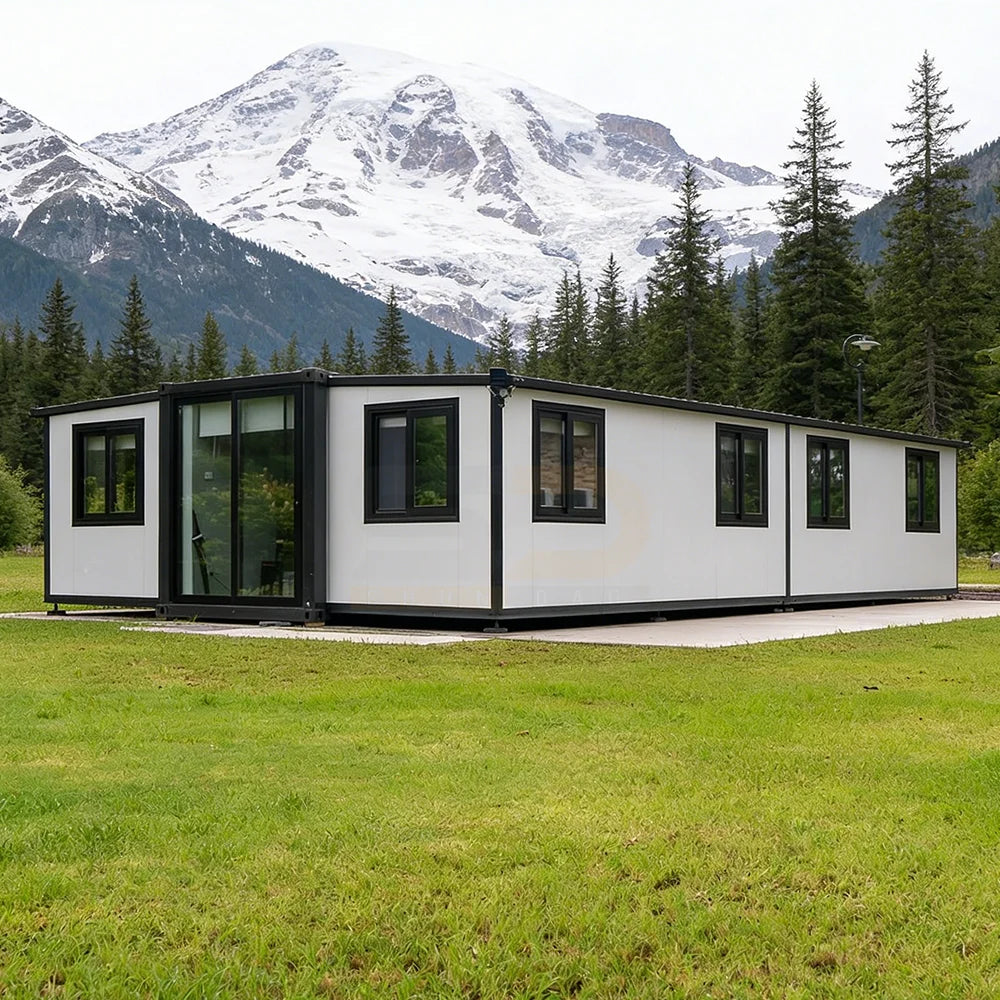 Ready Houses 2 Bedroom Modular Mobile Home Expansion Prefabricated House Maison 2 Chambers