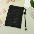 Durable Home Nylon Laundry Bag Storage Bag Mesh Drawstring Bag Stuff Sack