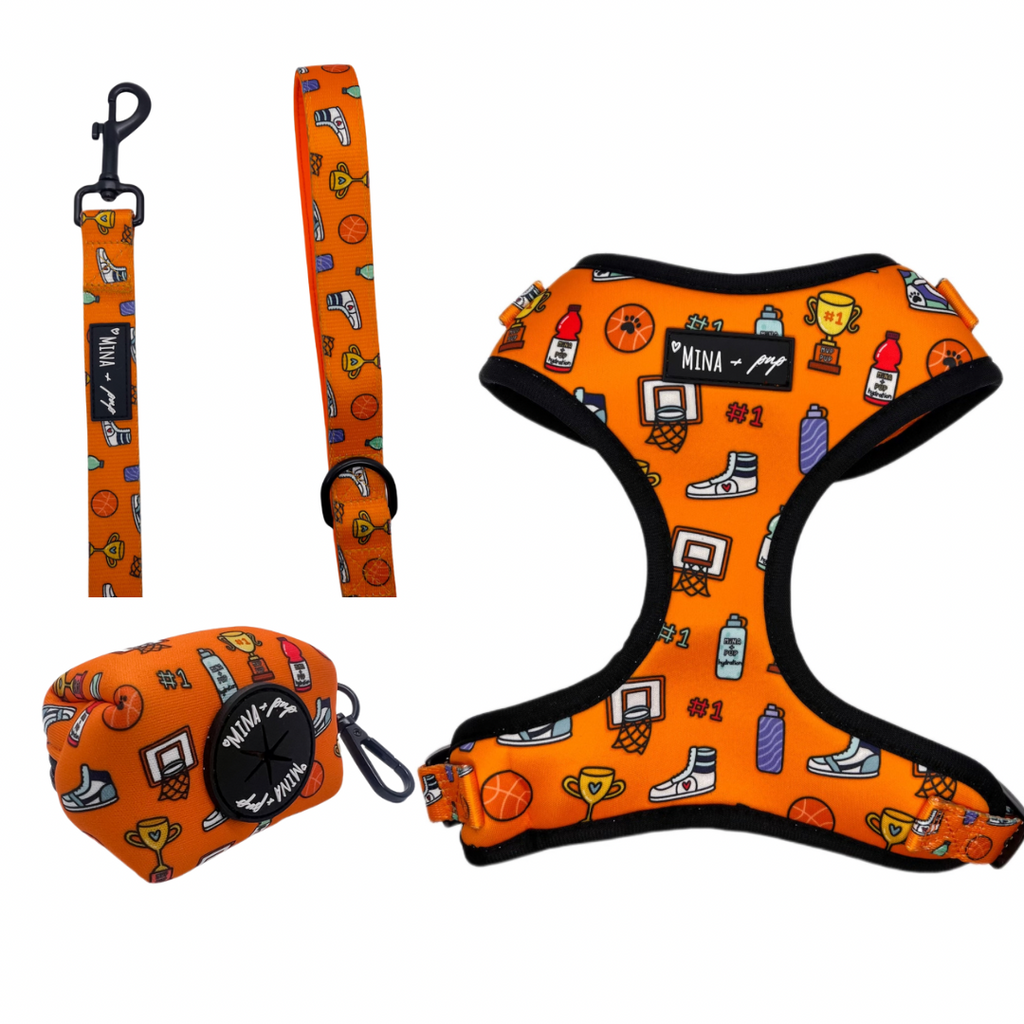 GOT GAME? Basketball ADJUSTABLE DOG AND CAT HARNESS