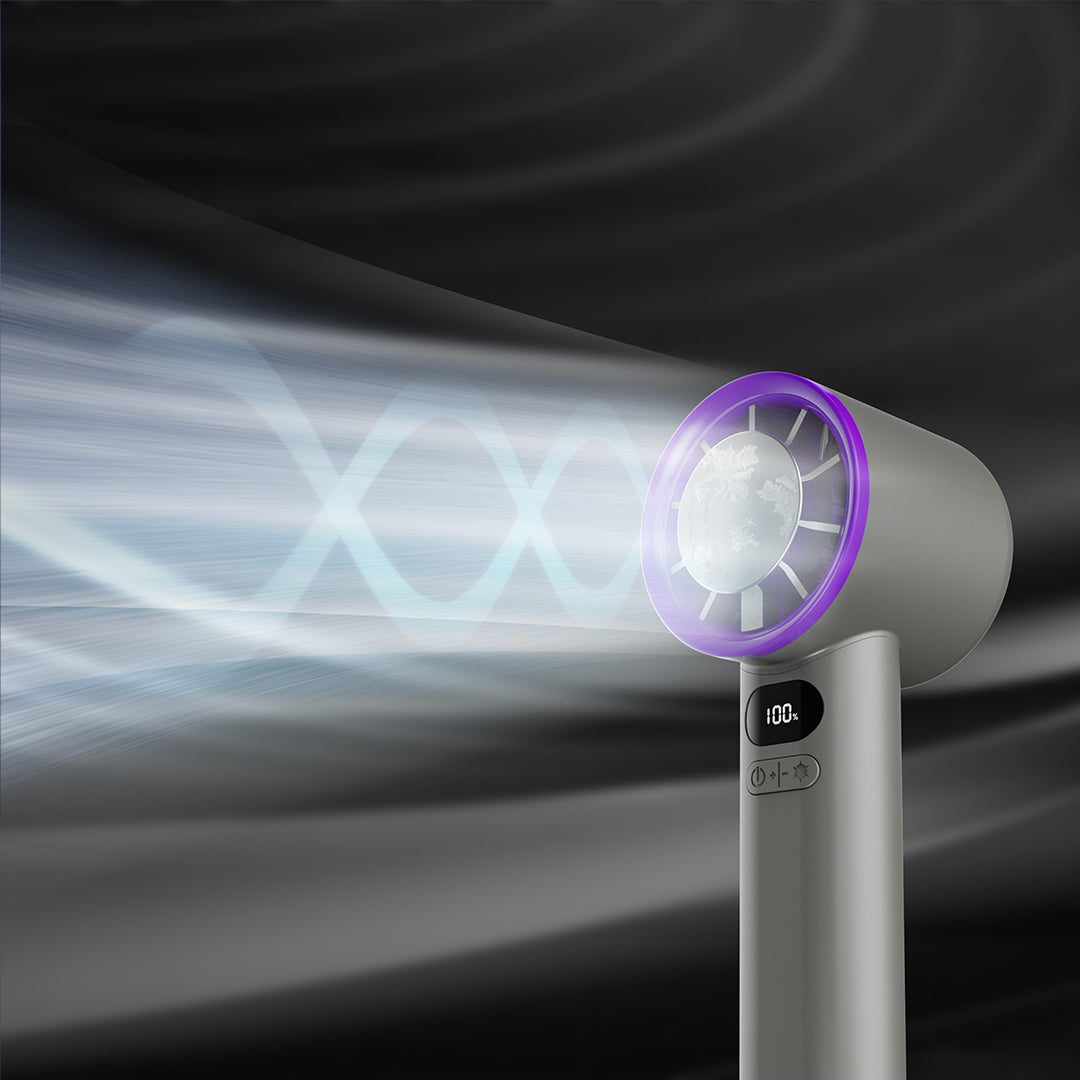 FrostOne Handheld Turbo Fan with Cooling Plate