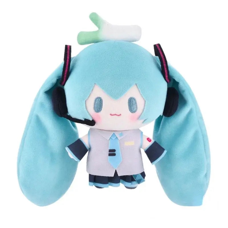 Hatsune Miku Dingbao series animation cartoon fashion creative plush doll bag hanging decoration super cute gift