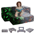 VEVOR Kids Couch, 4Pcs Toddler Couch Sofa Bed, Kids Chair Seat
